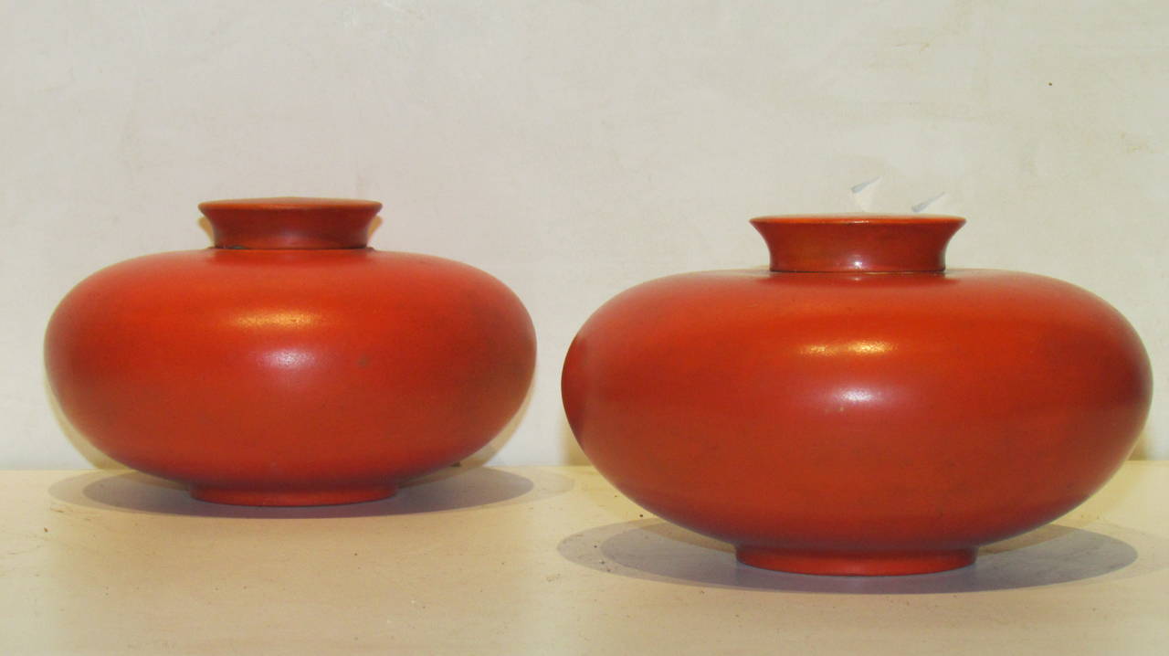 Japanese Porcelain Tea Urns Early Showa Period