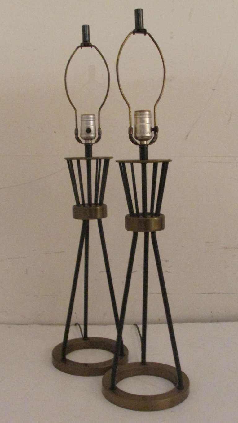 Lightolier Lamps In Excellent Condition In Rochester, NY