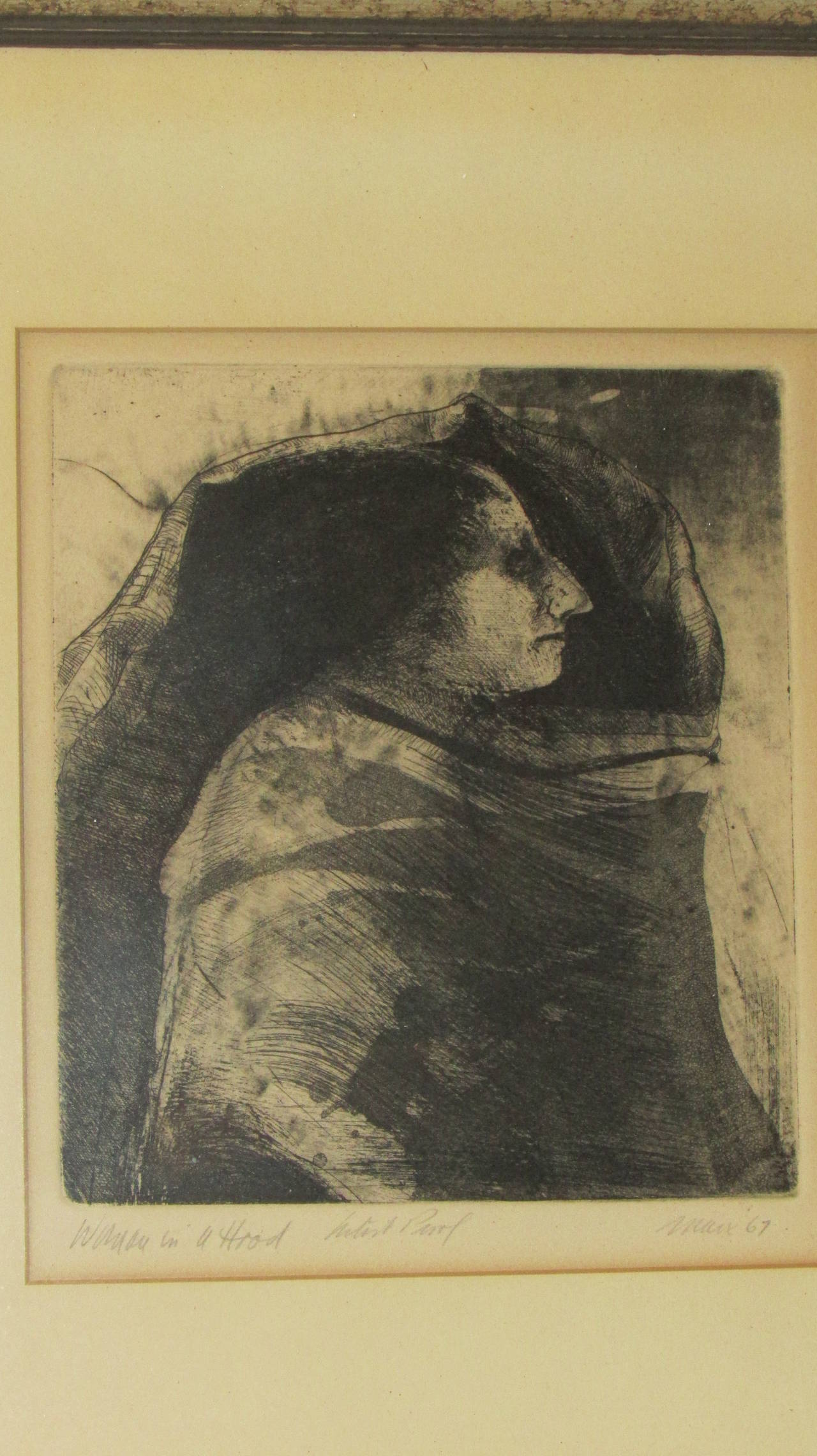 American Woman in a Hood by Robert Marx - 1967