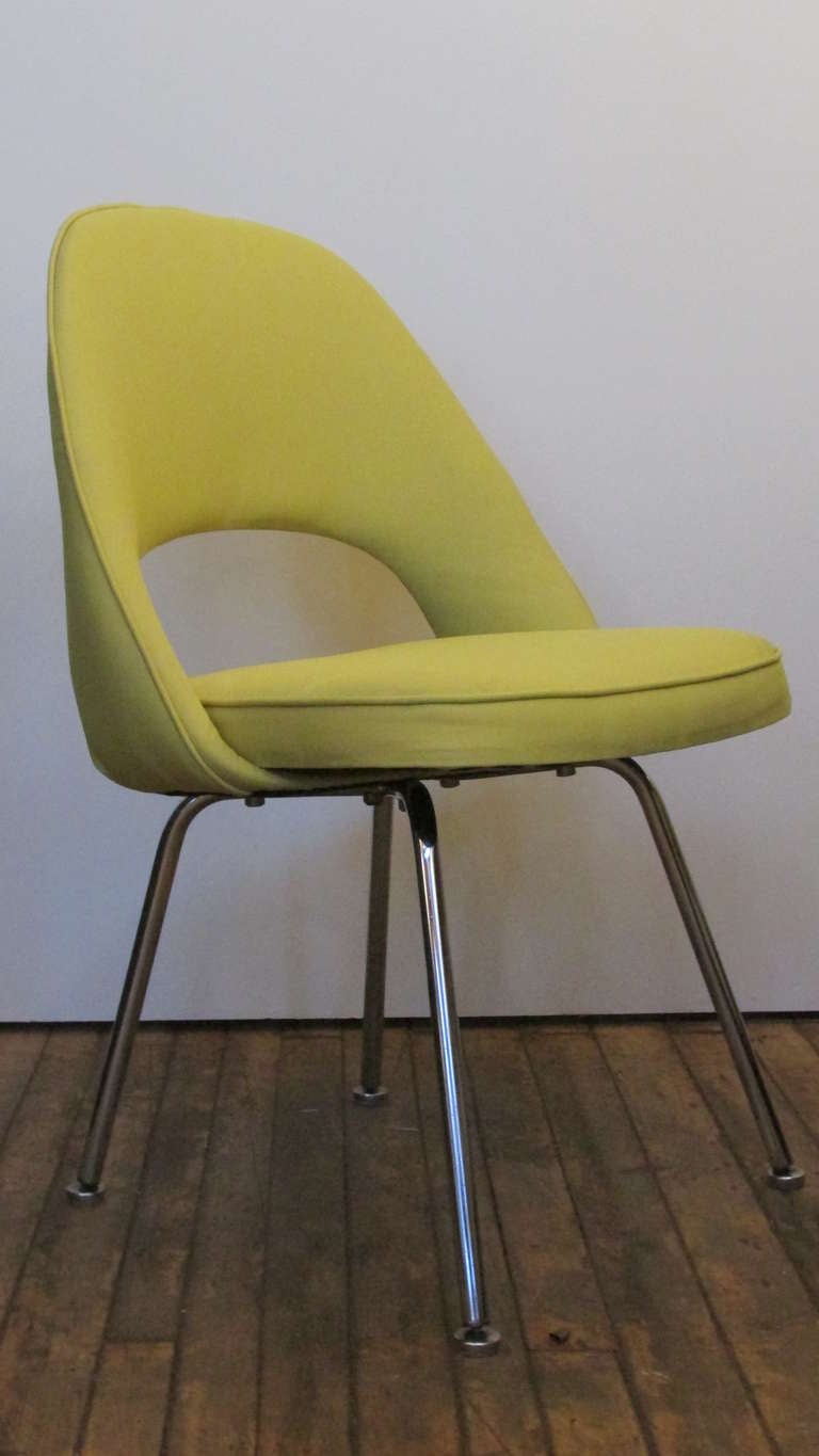 Mid-Century Modern Saarinen Executive Chairs For Knoll