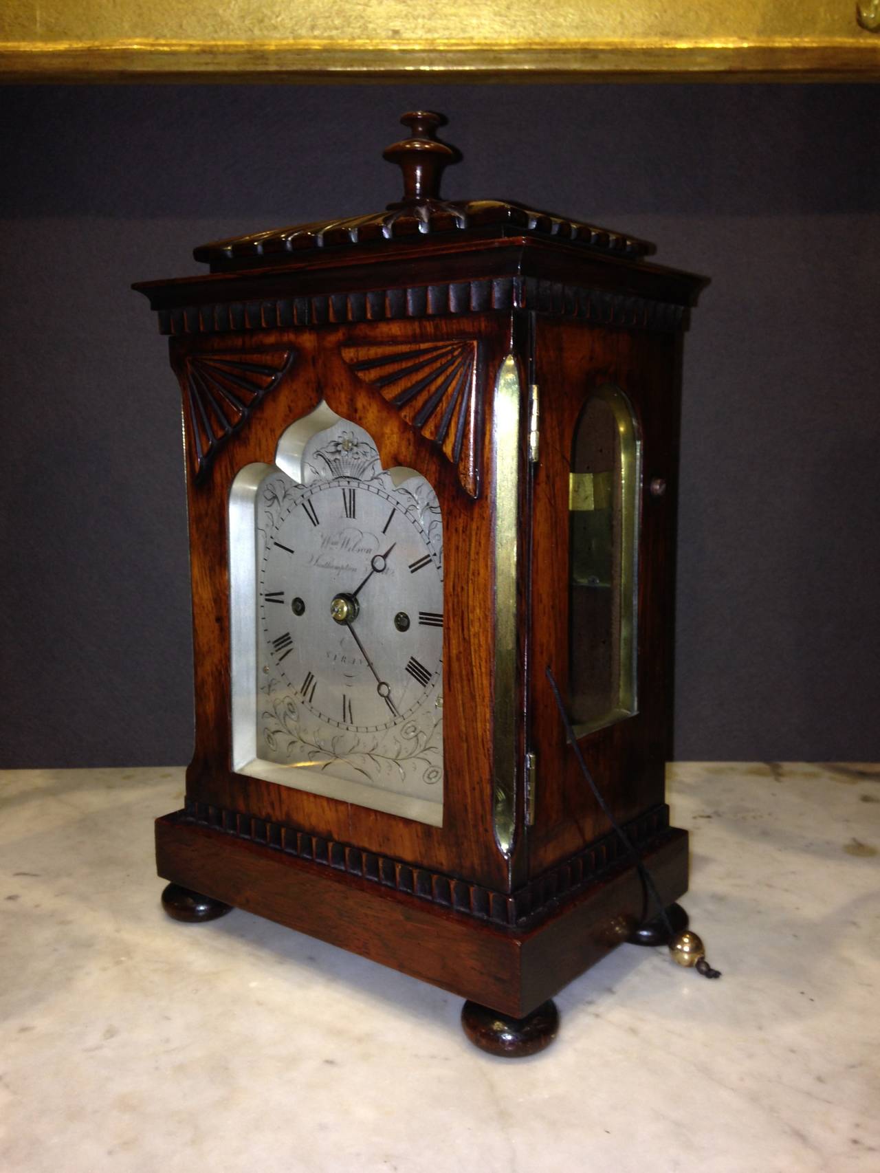 British Antique table clock For Sale