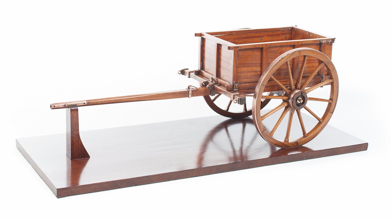 Antique Model Cart For Sale