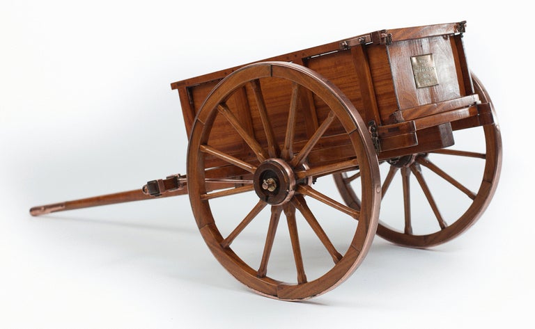 Indian Antique Model Cart For Sale