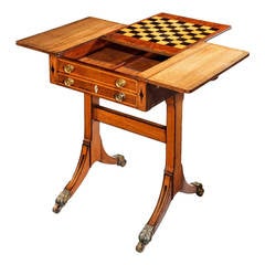 Antique Games Table