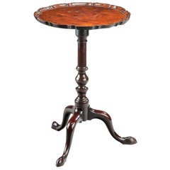 George III mahogany tripod table