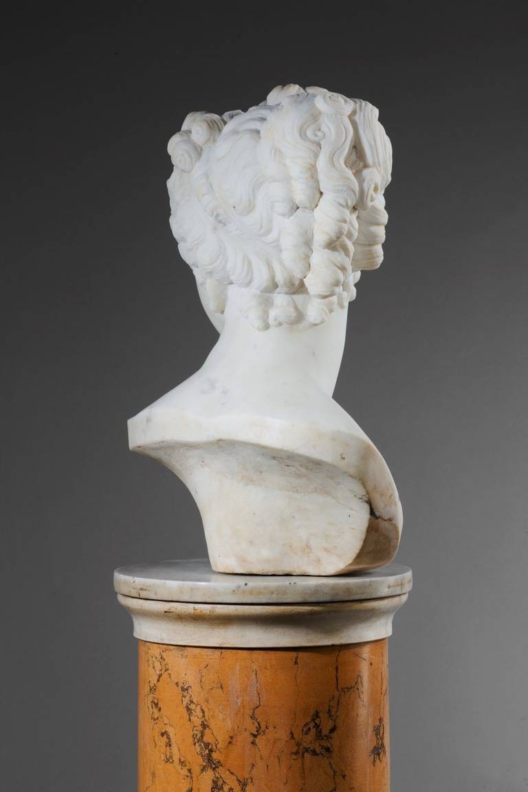 19th Century Carved Marble
