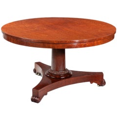 19th century circular breakfast or centre table