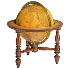 Antique Table Globe by Gilman Joslin, 1816