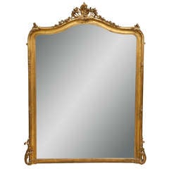 Large Overmantel Mirror