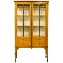 Sheraton Revival Display Cabinet