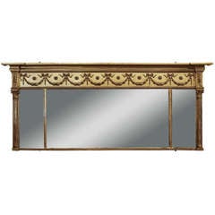 19th Century Gilt Overmantel Mirror