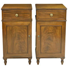 Pair of Cuban Bedside Chests