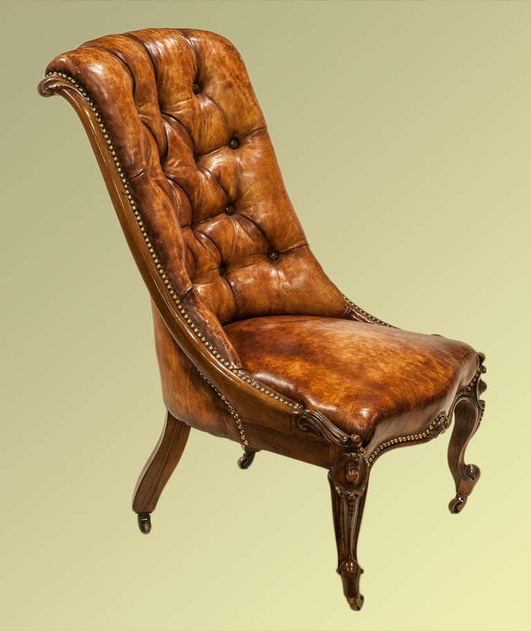Pair of Rosewood Drawing Room Chairs For Sale at 1stDibs