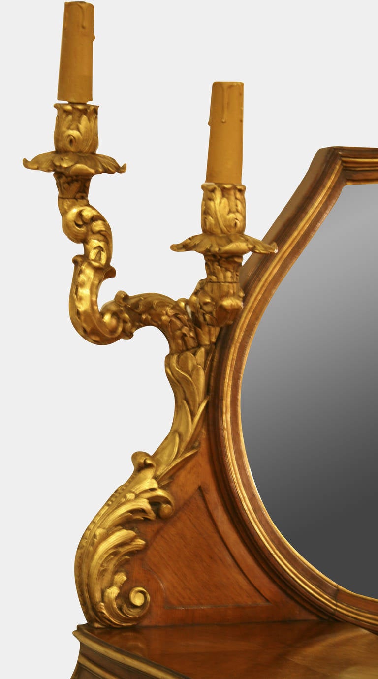 19th Century French Louis XV Style Dressing Table
