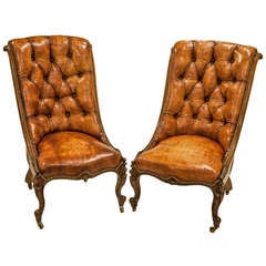 Pair of Rosewood Drawing Room Chairs