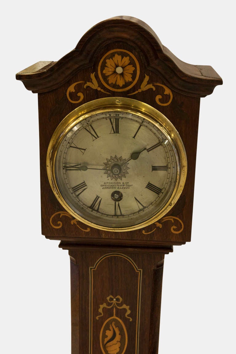 Pair of Miniature Grandfather Clocks For Sale at 1stdibs