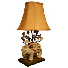 Table Lamp in the Form of an Elephant