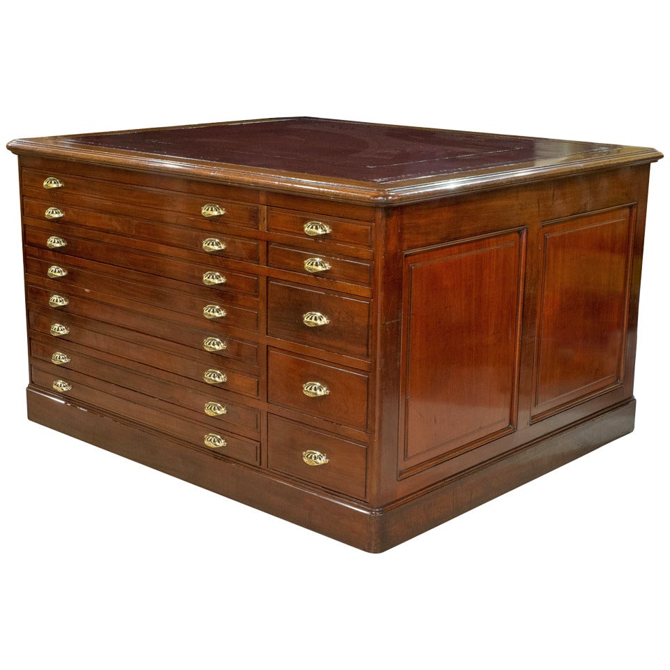 Collectors or Planners Chest For Sale