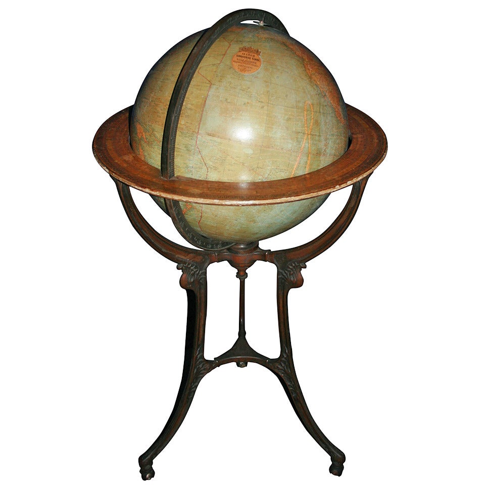Terrestrial Globe by W & A.K Johnston Ltd