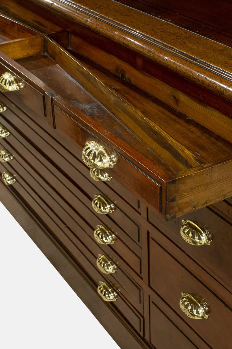 Collectors or Planners Chest In Good Condition For Sale In Salisbury, GB