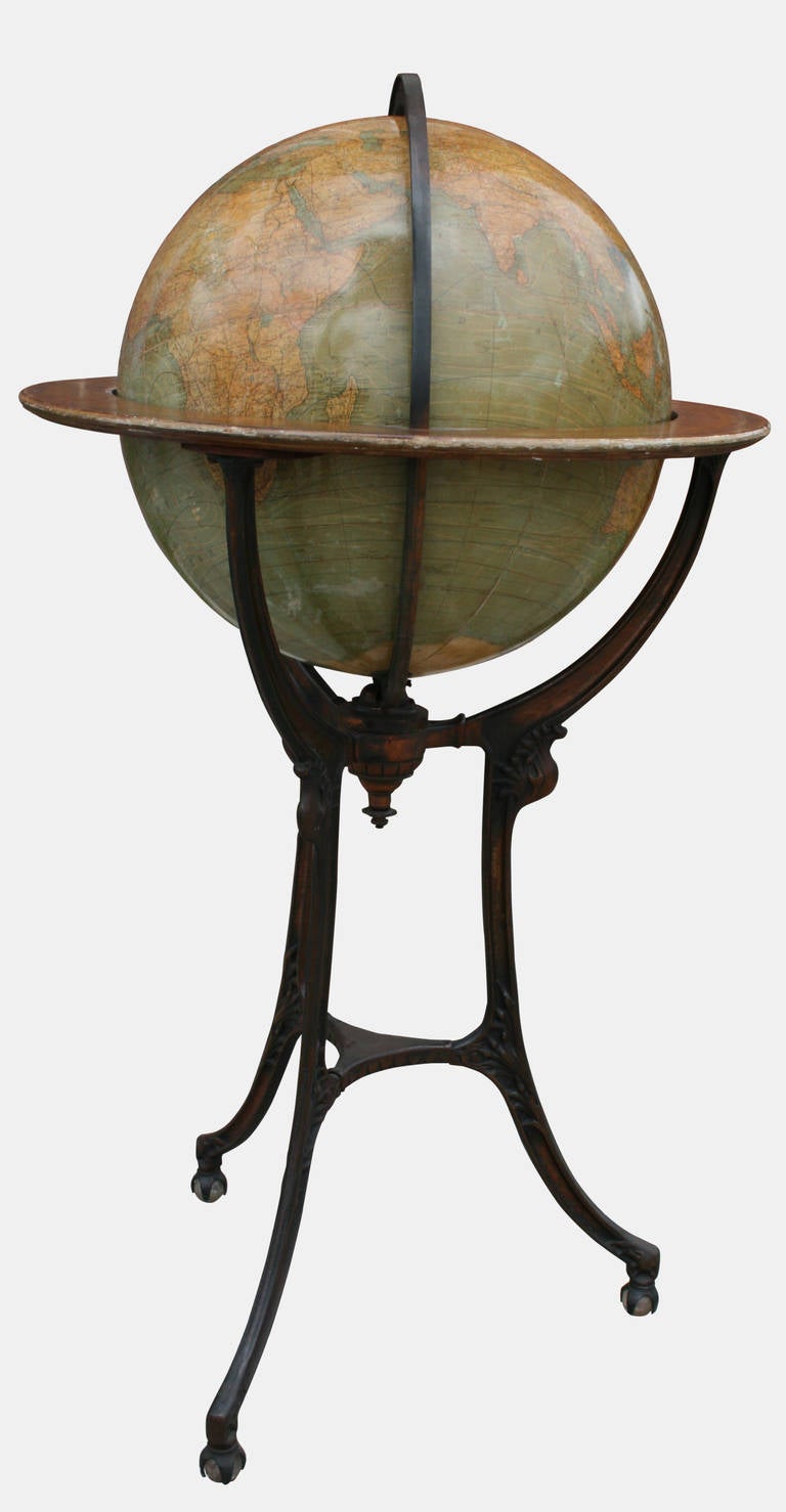 British Terrestrial Globe by W & A.K Johnston Ltd