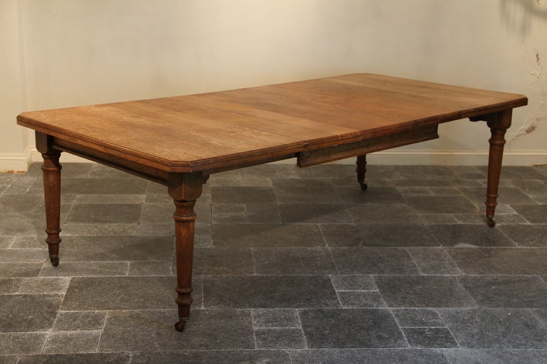 Oak Extending Dining Table