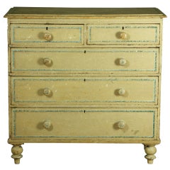 English Regency Chest in Original Paint