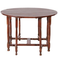 Louis XIII Gateleg Table