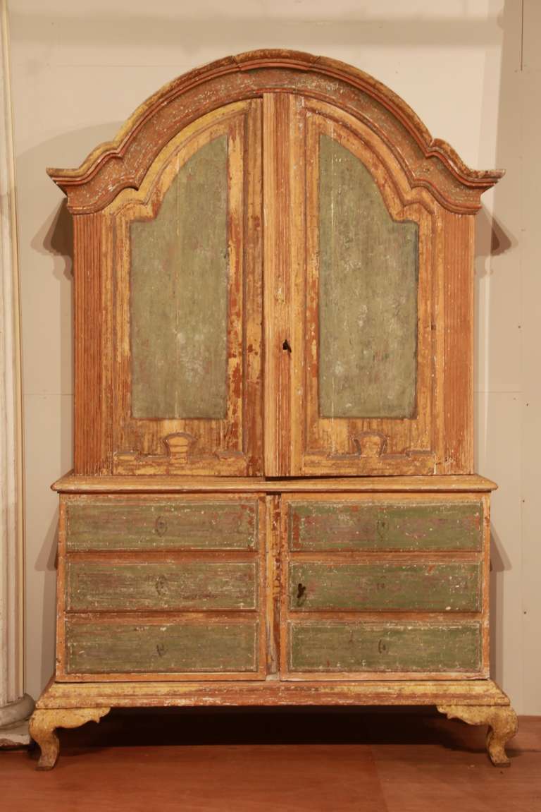 Mid 18th Century Swedish Cupboard