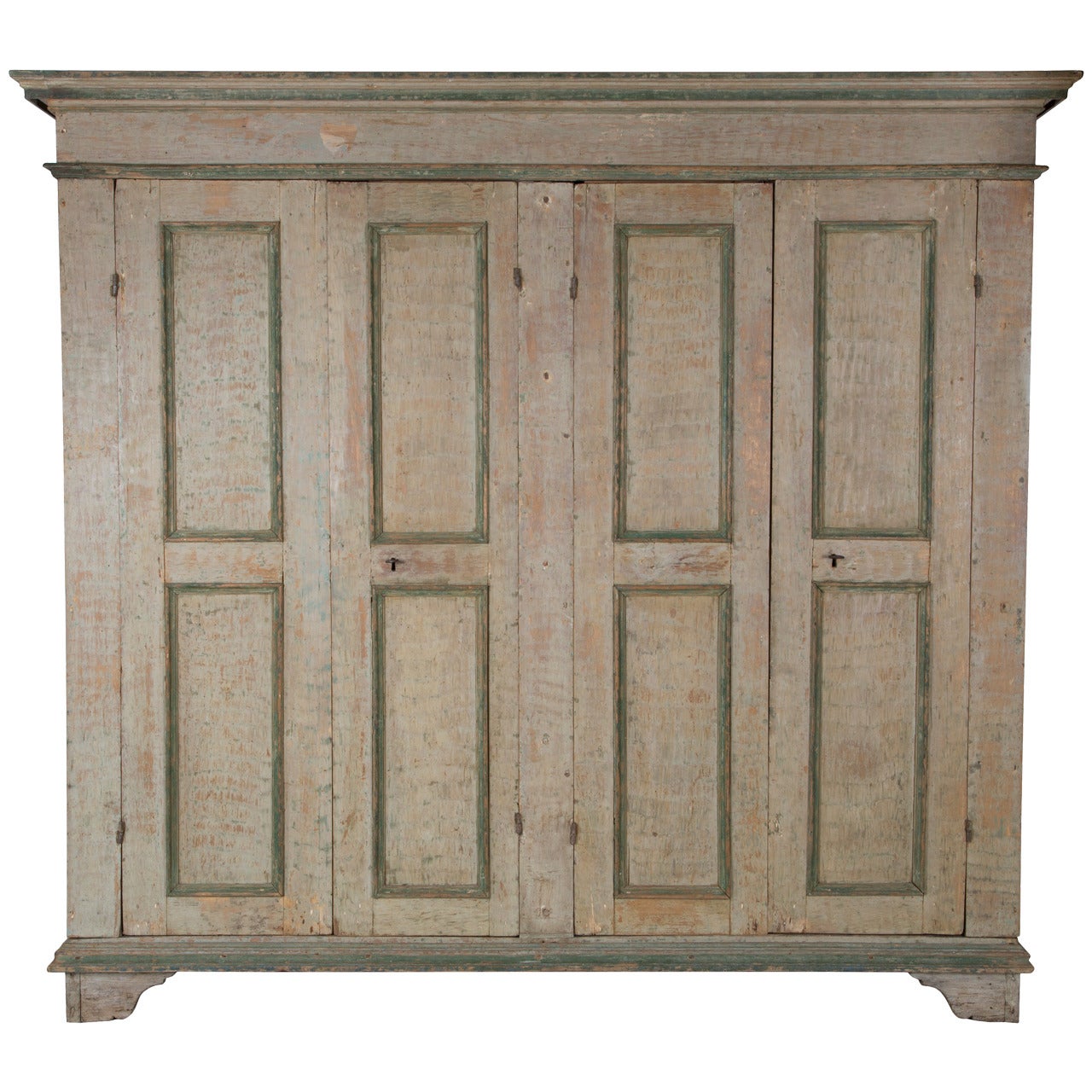 Exceptional Scale Italian Cupboard, circa 1800