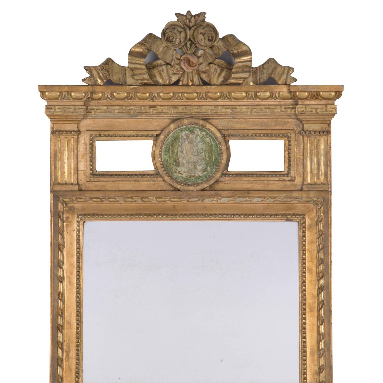 Large Gustavian period mirror c.1810.