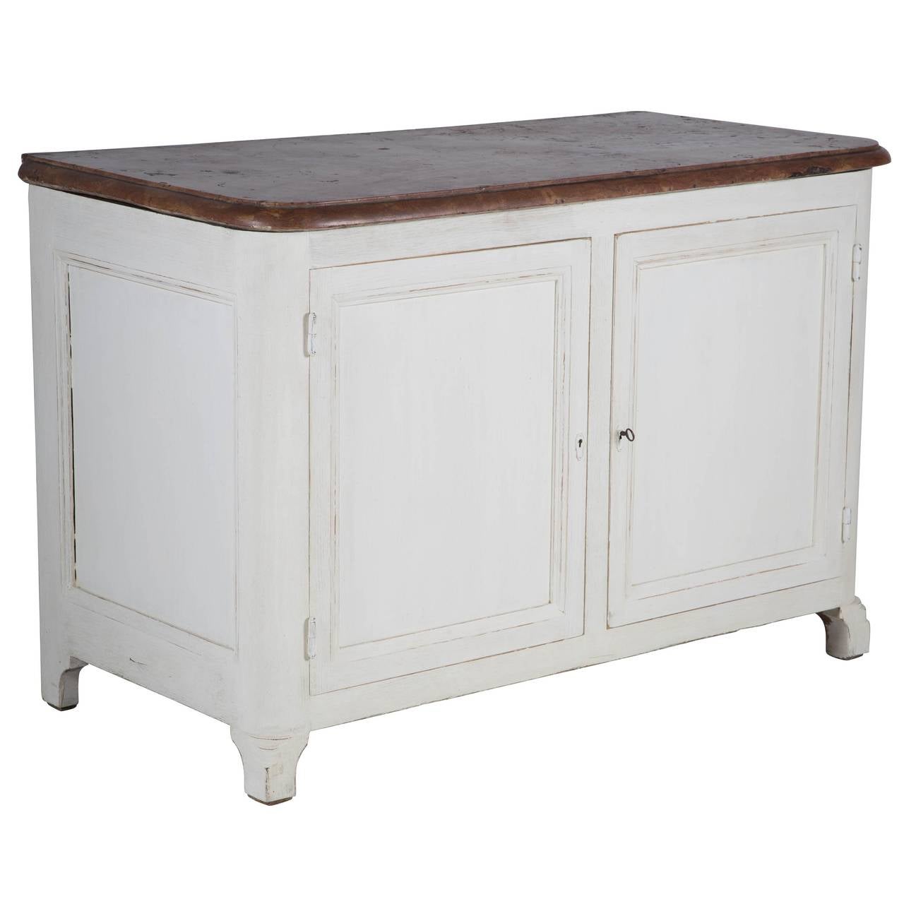French Buffet with Marble Top