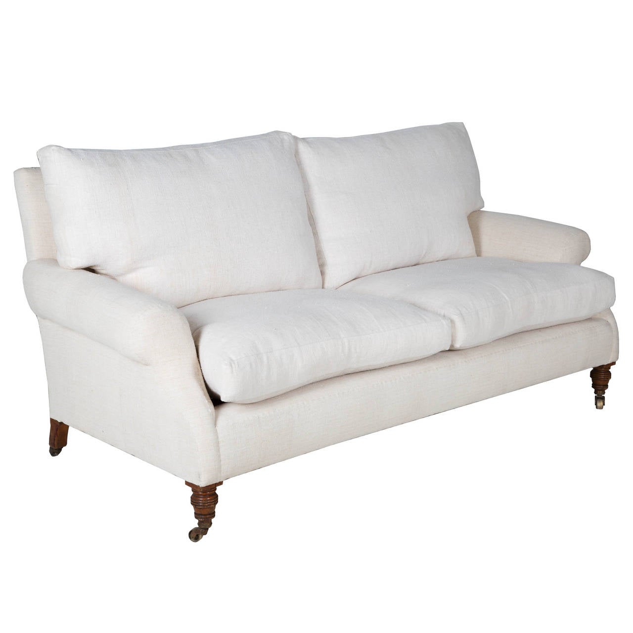 Pair of Country House Sofas at 1stDibs