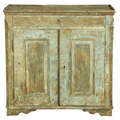 Wonderful Gustavian Buffet Dry-Scraped to Early Paint c.1790