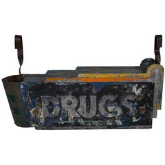 American Drug Store Sign, circa 1930