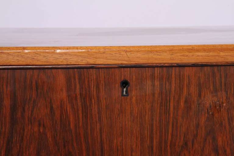 Mid-20th Century Danish 1960's/70's Rosewood Desk by Ole Wanscher