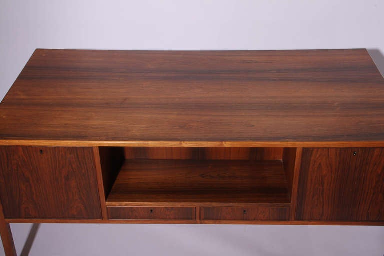 Danish 1960's/70's Rosewood Desk by Ole Wanscher 1