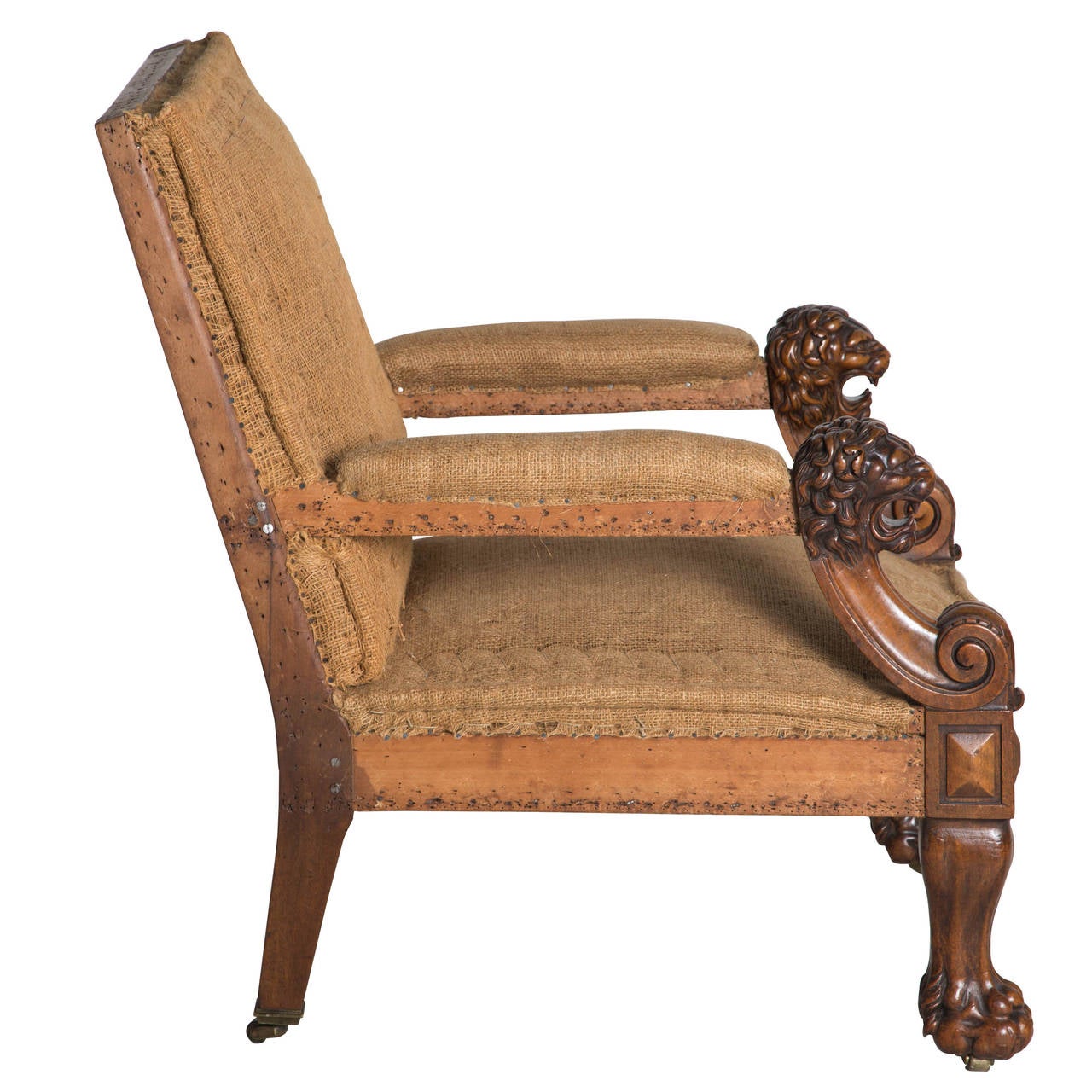 Pair of 19th Century Gainsborough Armchairs 1
