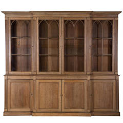 Early 19th Century Breakfront Bookcase