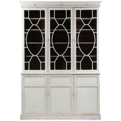 Adam Period Painted Bookcase c.1780