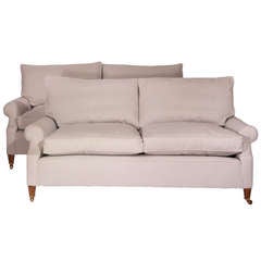 Fine Pair of 19th Century English Country House Sofas