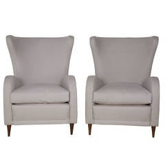 Italian Armchairs circa 1960 2