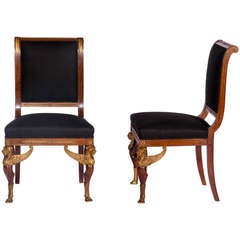 Pair of Second Empire Side Chairs