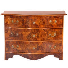 French Serpentine Commode