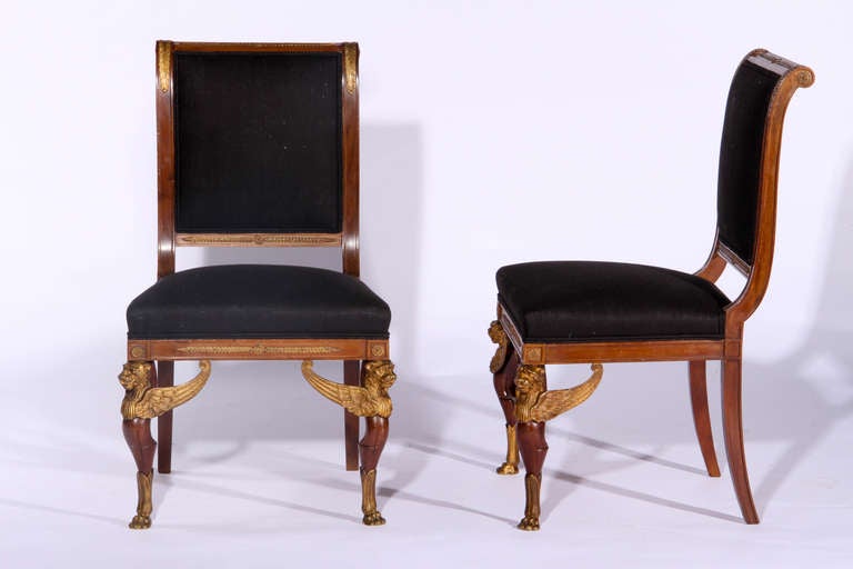 Pair of Second Empire Side Chairs