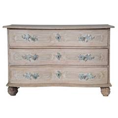18th Century Bleached Oak Commode