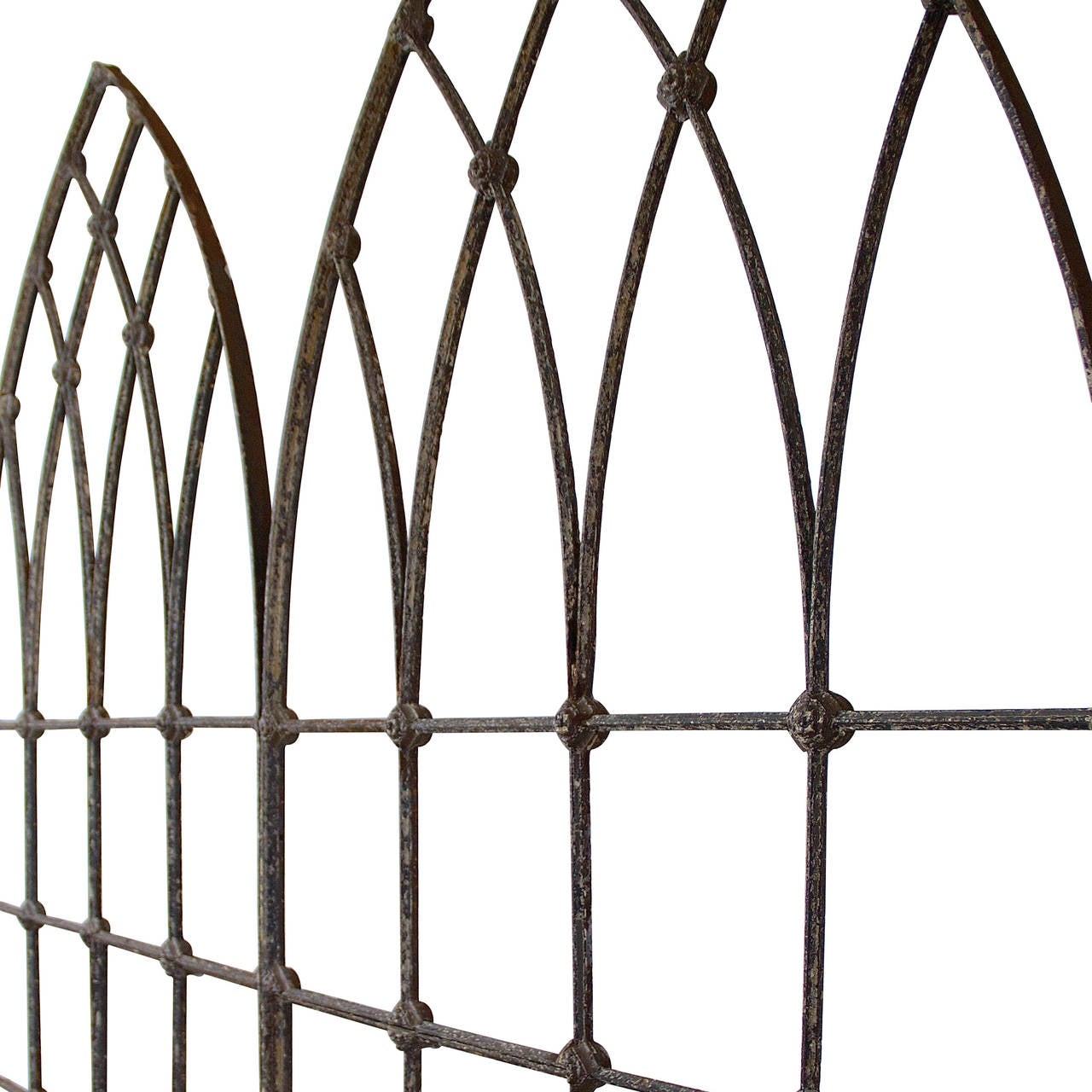 Pair of 19th Century Iron Window Frames