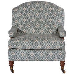 Howard and Sons Open Armed Library Armchair