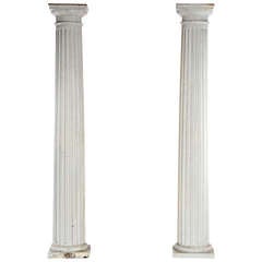 Wooden Columns of Doric Form