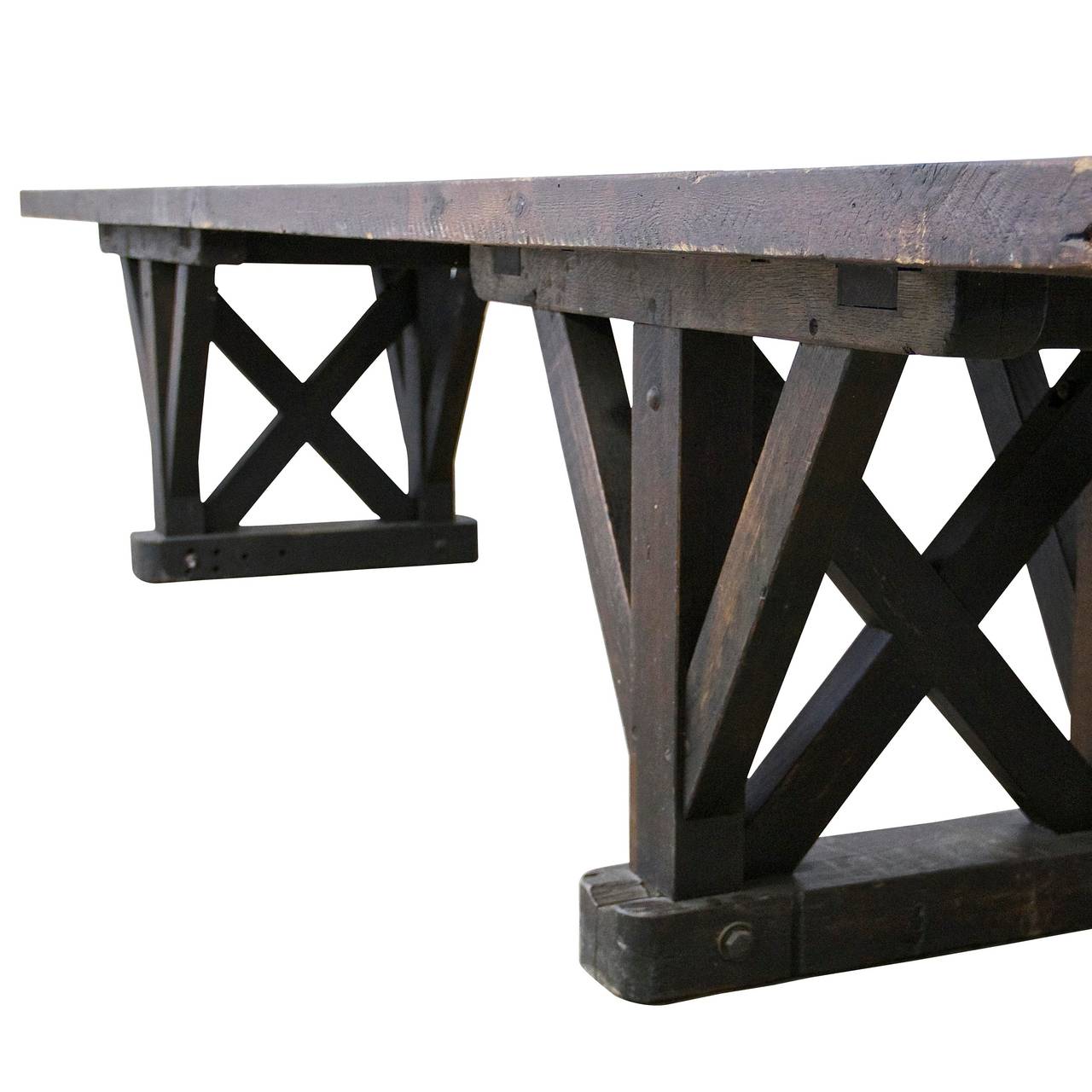 English Architectural 19th Century Work Table